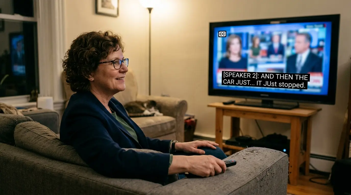 how to get rid of closed caption