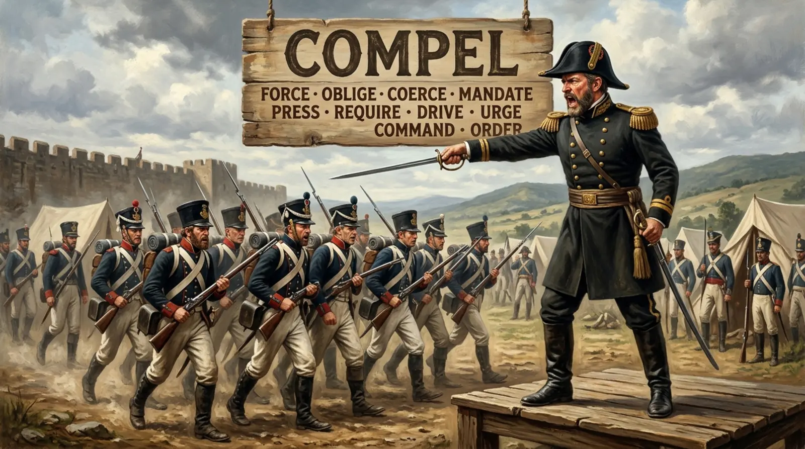 compel synonym