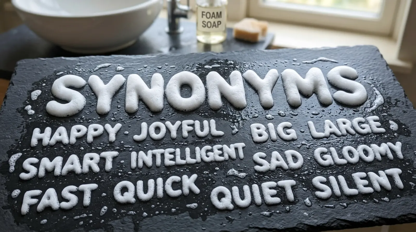 even though synonym